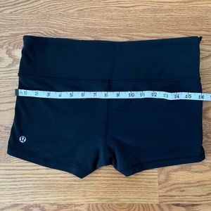 Lululemon Black Spandex Shorts